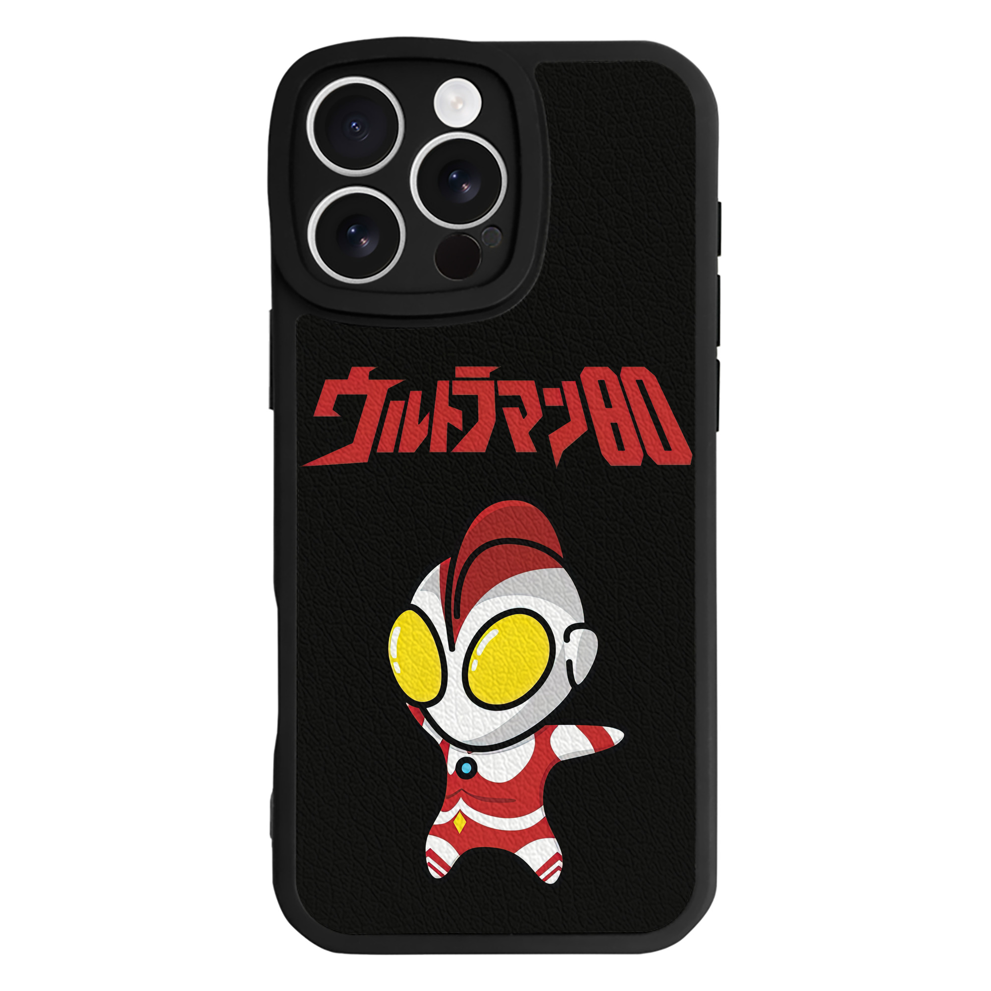 （画像用） ウルトラマン Ultraman 【iPhone 16シリーズ対応】シリコンスマホケース（レザー調） 材質：シリコン